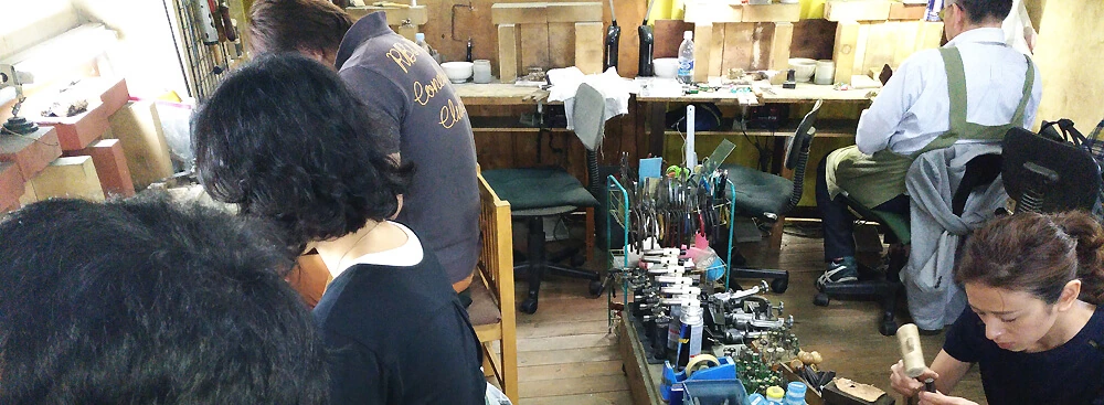 彫金家族のコース紹介