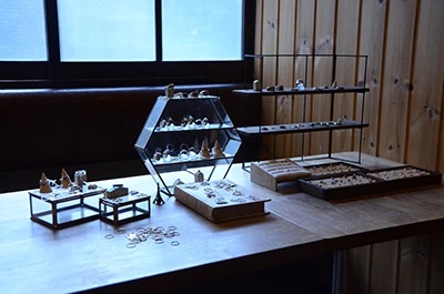 長尾聡一郎さんアクセサリー作品