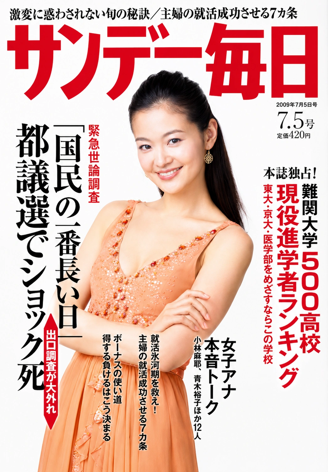 サンデー毎日1掲載実績｜シルバーアクセサリー＆ジュエリースクール彫金家族