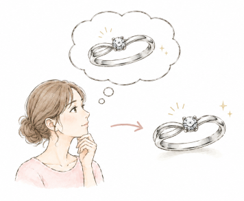 頭の中のイメージをジュエリーにする